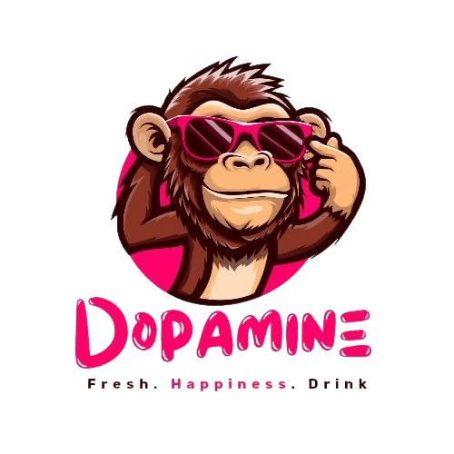 Dopamine Mascot Logo